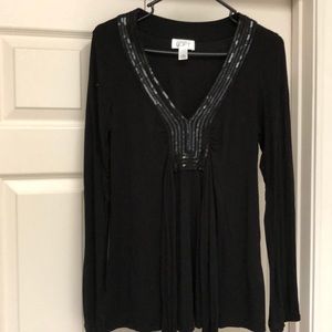 LOFT Small black top
